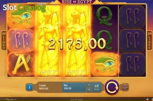 Οθόνη5. Rise of Egypt Κουλοχέρης 
