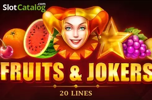 Fruits & Jokers: 20 Lines