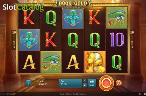 Οθόνη2. Book of Gold: Double Chance Κουλοχέρης