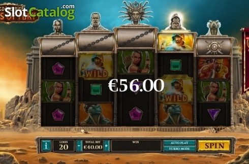 Οθόνη4. Kingdoms Rise: Sands of Fury Κουλοχέρης