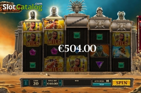 Οθόνη5. Kingdoms Rise: Sands of Fury Κουλοχέρης