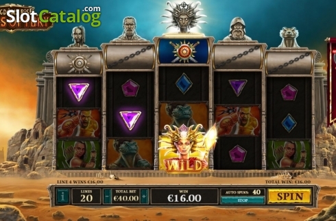 Οθόνη7. Kingdoms Rise: Sands of Fury Κουλοχέρης