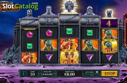 Οθόνη8. Kingdoms Rise: Sands of Fury Κουλοχέρης