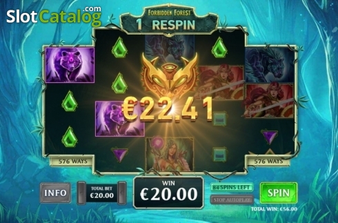 Οθόνη6. Kingdoms Rise: Forbidden Forest Κουλοχέρης 