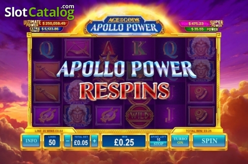 Οθόνη4. Age of the Gods: Apollo Power Κουλοχέρης