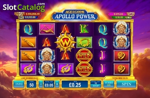 Οθόνη3. Age of the Gods: Apollo Power Κουλοχέρης