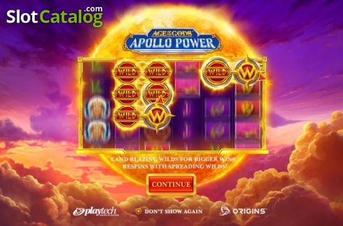 Οθόνη2. Age of the Gods: Apollo Power Κουλοχέρης