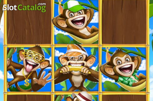 Οθόνη6. Monkey Mania (Playtech Origins) Κουλοχέρης