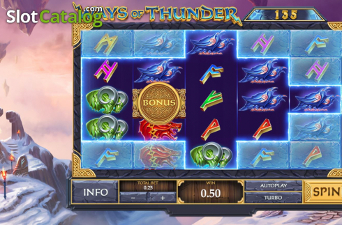 Οθόνη3. Age of the Gods: Norse - Ways of Thunder Κουλοχέρης