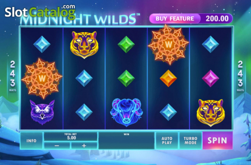 Οθόνη3. Midnight Wilds Κουλοχέρης