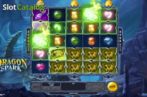 Οθόνη4. Dragon Spark Κουλοχέρης