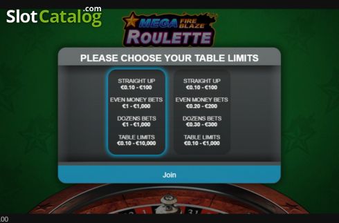 Οθόνη2. Mega Fire Blaze Roulette Κουλοχέρης 