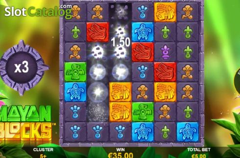 Οθόνη3. Mayan Blocks Κουλοχέρης