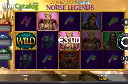 Οθόνη6. Age of the Gods Norse Norse Legends Κουλοχέρης