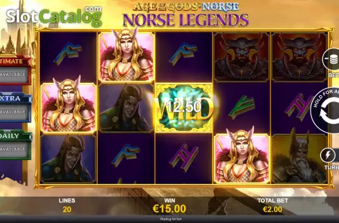 Οθόνη7. Age of the Gods Norse Norse Legends Κουλοχέρης