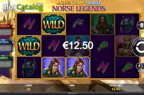 Οθόνη4. Age of the Gods Norse Norse Legends Κουλοχέρης