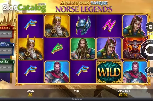 Οθόνη3. Age of the Gods Norse Norse Legends Κουλοχέρης
