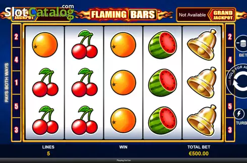 Οθόνη3. Football Flaming Bars Κουλοχέρης