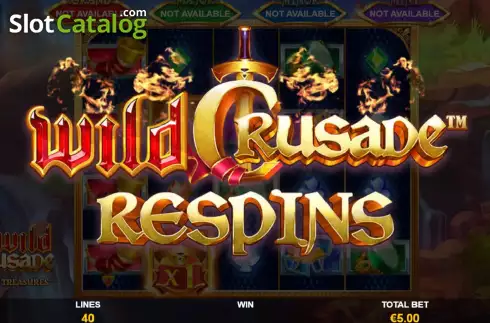 Οθόνη6. Wild Crusade Empire Treasures Κουλοχέρης