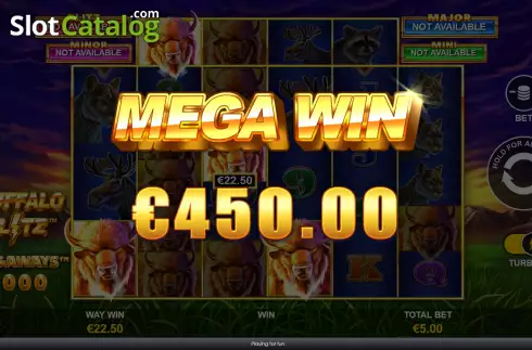 Οθόνη6. Buffalo Blitz Megaways Κουλοχέρης