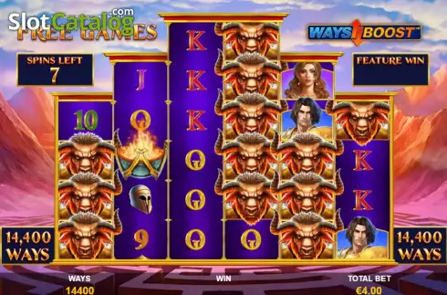 Οθόνη7. Age Of The Gods Maze Keeper Κουλοχέρης