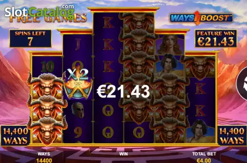 Οθόνη8. Age Of The Gods Maze Keeper Κουλοχέρης