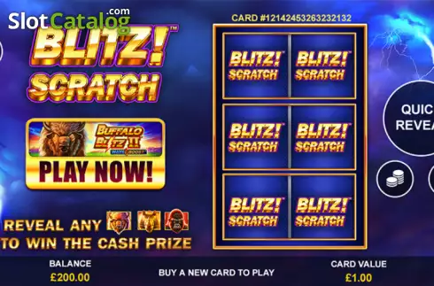 Οθόνη2. Blitz Scratch Κουλοχέρης