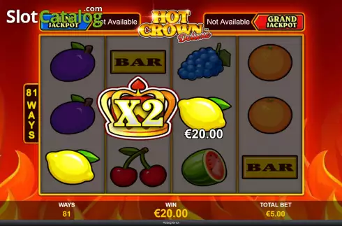 Οθόνη4. Hot Crown Deluxe Κουλοχέρης