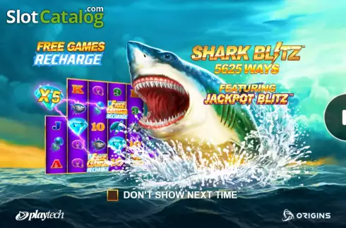 Οθόνη2. Shark Blitz Κουλοχέρης