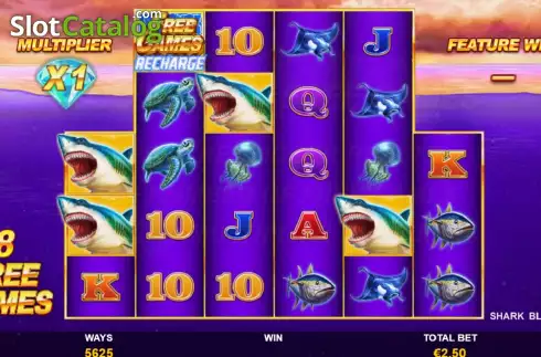 Οθόνη7. Shark Blitz Κουλοχέρης