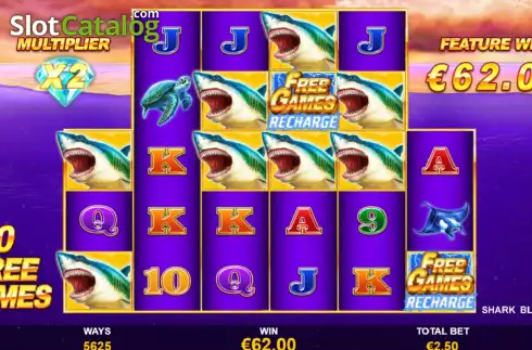 Οθόνη8. Shark Blitz Κουλοχέρης