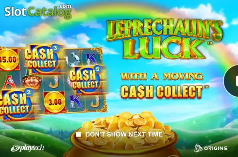 Οθόνη2. Cash Collect Leprechauns Luck Κουλοχέρης