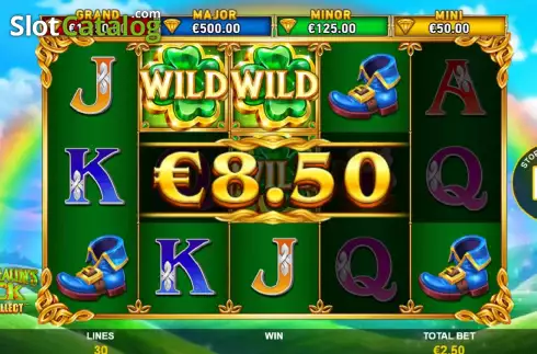 Οθόνη5. Cash Collect Leprechauns Luck Κουλοχέρης