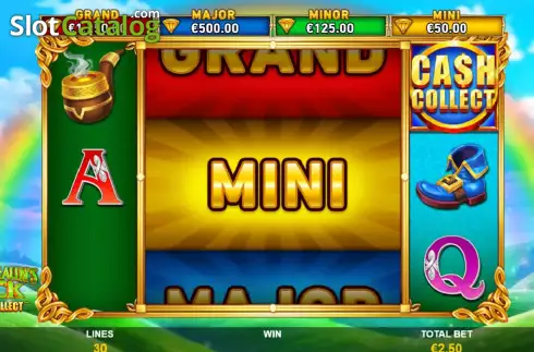 Οθόνη7. Cash Collect Leprechauns Luck Κουλοχέρης