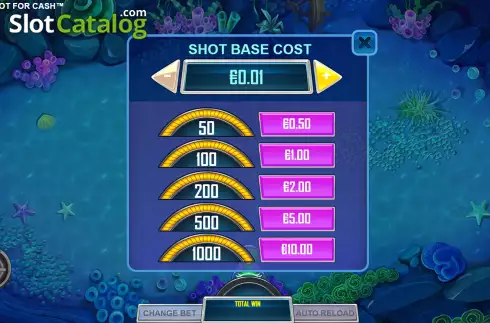 Οθόνη4. Fish! Shoot For Cash Κουλοχέρης