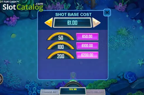 Οθόνη5. Fish! Shoot For Cash Κουλοχέρης
