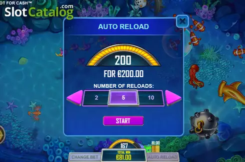 Οθόνη6. Fish! Shoot For Cash Κουλοχέρης