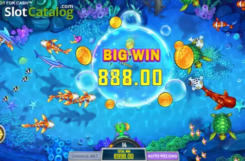 Οθόνη8. Fish! Shoot For Cash Κουλοχέρης