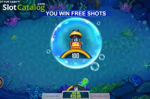 Οθόνη9. Fish! Shoot For Cash Κουλοχέρης