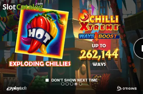 Οθόνη2. Chilli Xtreme Ways Boost Κουλοχέρης