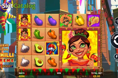 Οθόνη3. Chilli Xtreme Ways Boost Κουλοχέρης