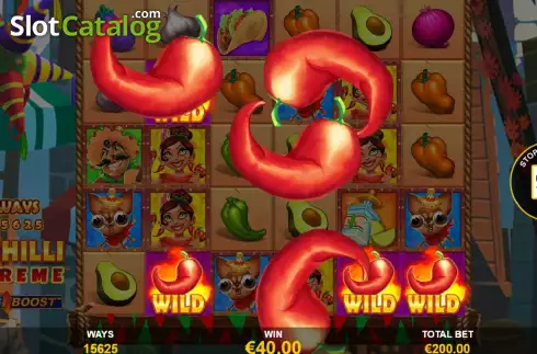 Οθόνη7. Chilli Xtreme Ways Boost Κουλοχέρης