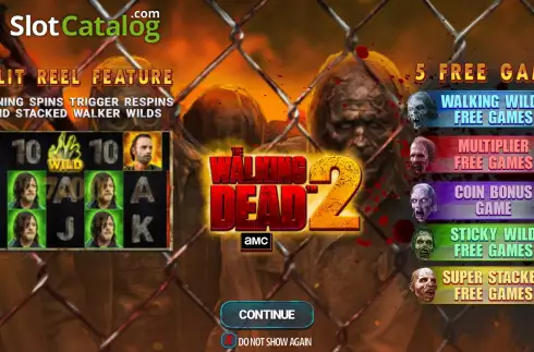 Οθόνη2. The Walking Dead 2 (Playtech Origins) Κουλοχέρης 