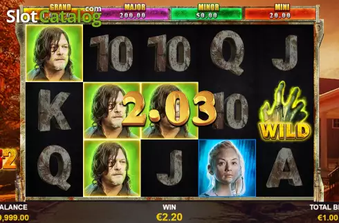 Οθόνη6. The Walking Dead 2 (Playtech Origins) Κουλοχέρης 
