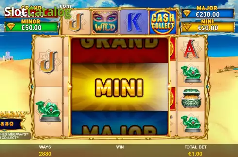 Οθόνη7. Cash Collect Sahara Riches Megaways Κουλοχέρης 