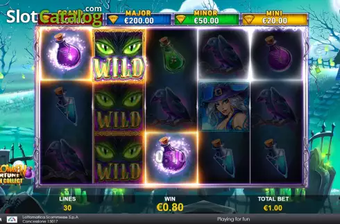Οθόνη3. Halloween Fortune Cash Collect Κουλοχέρης