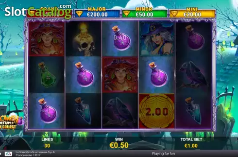 Οθόνη4. Halloween Fortune Cash Collect Κουλοχέρης
