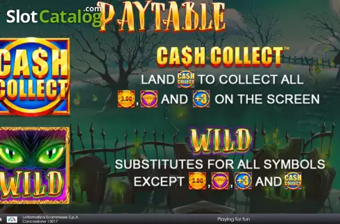 Οθόνη5. Halloween Fortune Cash Collect Κουλοχέρης