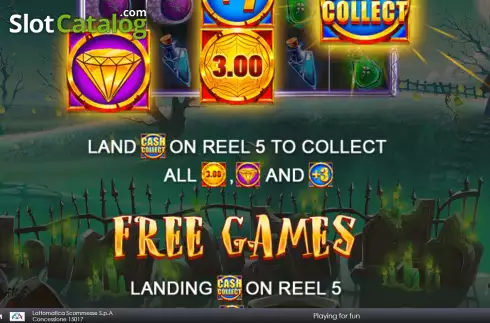 Οθόνη8. Halloween Fortune Cash Collect Κουλοχέρης