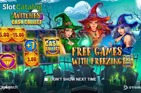 Οθόνη2. Witches Cash Collect Κουλοχέρης